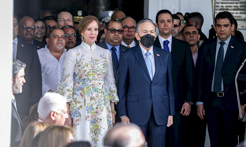 Presidente Laurentino Cortizo Se Despide Del Palacio De Las Garzas Presidente Laurentino Cortizo Se Despide Del Palacio De Las Garzas